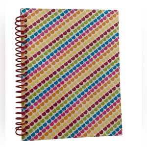 Spiral Heart Photo Album Holds 24 Printed 4X6 Pictures Kids Multicolored